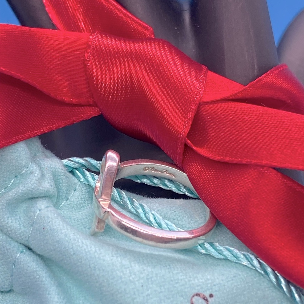 TIFFANY & CO PALOMA PICASSO LOVING  HEART RING - Picture 3 of 5